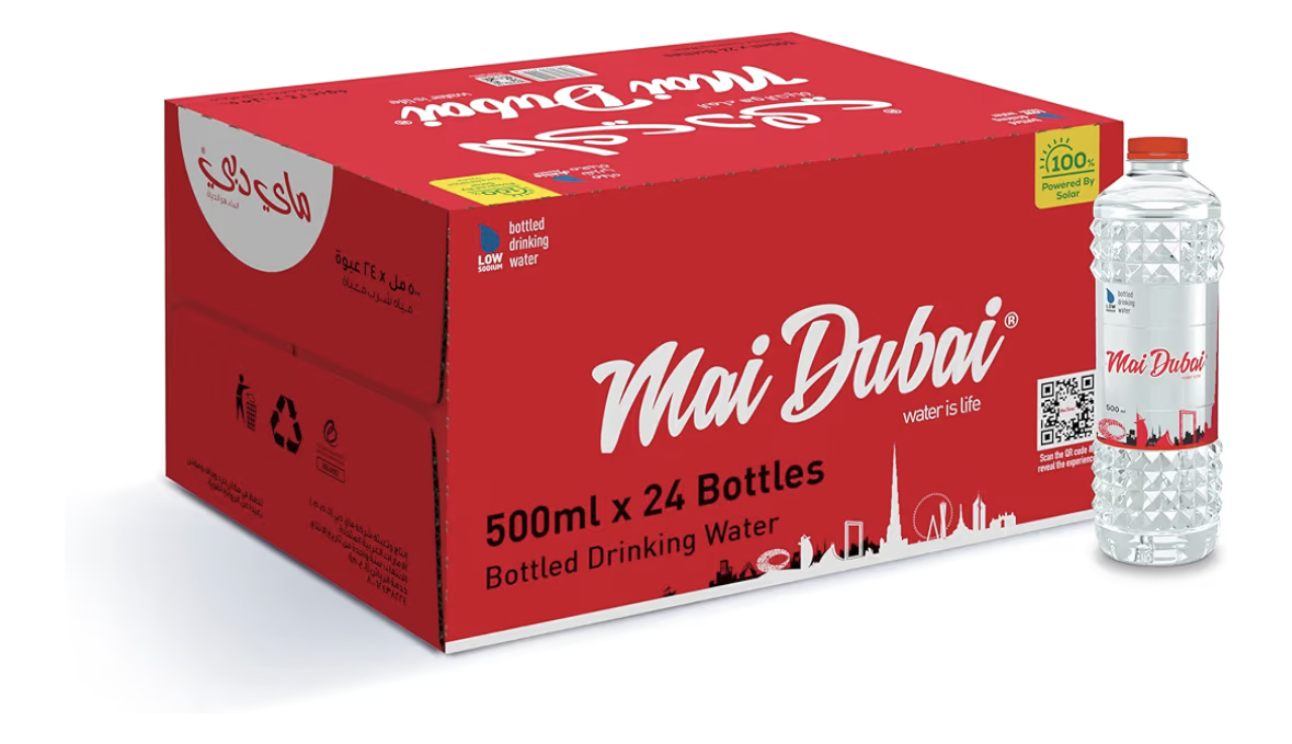 Mai Dubai Bottled Water Box, 24 x 500 mL