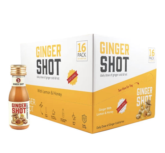 Ginger Shot | Premium Ginger Beverage | Natural Ginger Honey Lemon Juice 30ml (16)