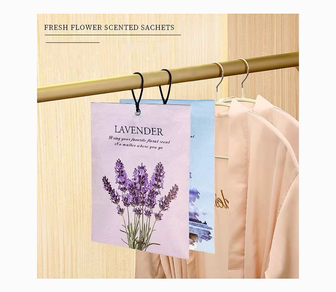 Azonee Flower Scented Sachets Air Freshener Bags 12 pieces
