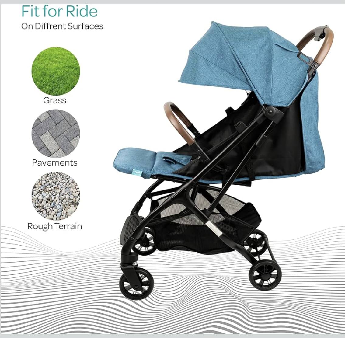 The Moon Brand Ritzi-Lite Baby Cabin Stroller