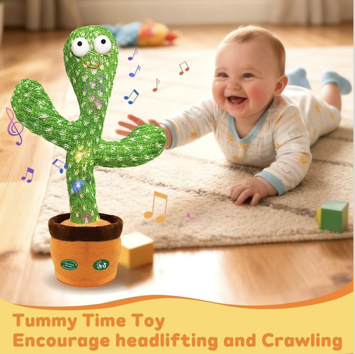 Dancing Mimicking Talking Cactus Toy