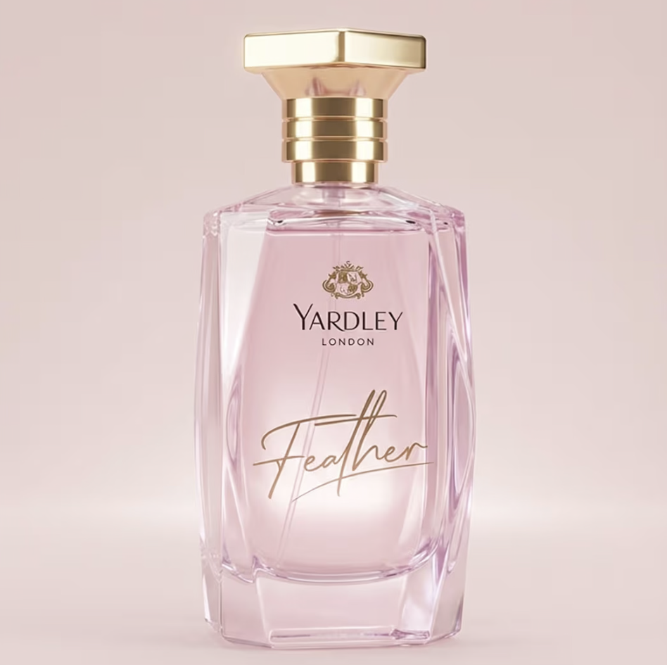 عطر ياردلي فيذر أو دو بارفان للنساء الراقيات - 100 مل | بنفسجي، زنبق أبيض، ورد، وبنفسج يدوم طويلاً