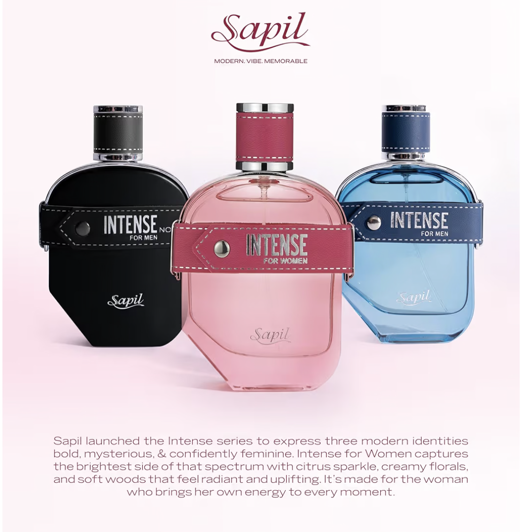 عطر سابيل إنتنس للنساء أو دو تواليت 100 مل، عطر فاخر بأسعار معقولة، عطر زهري مع نفحات عليا من البرتقال والأخضر، عطور بتركيبة جريئة للنساء