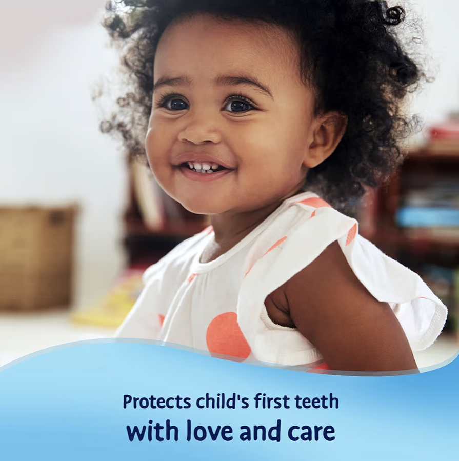 Aquafresh Milk Teeth Baby Toothpaste 0-2 years, Toddler Toothpaste for Infants, Gentle care for Milk Teeth, 50ml