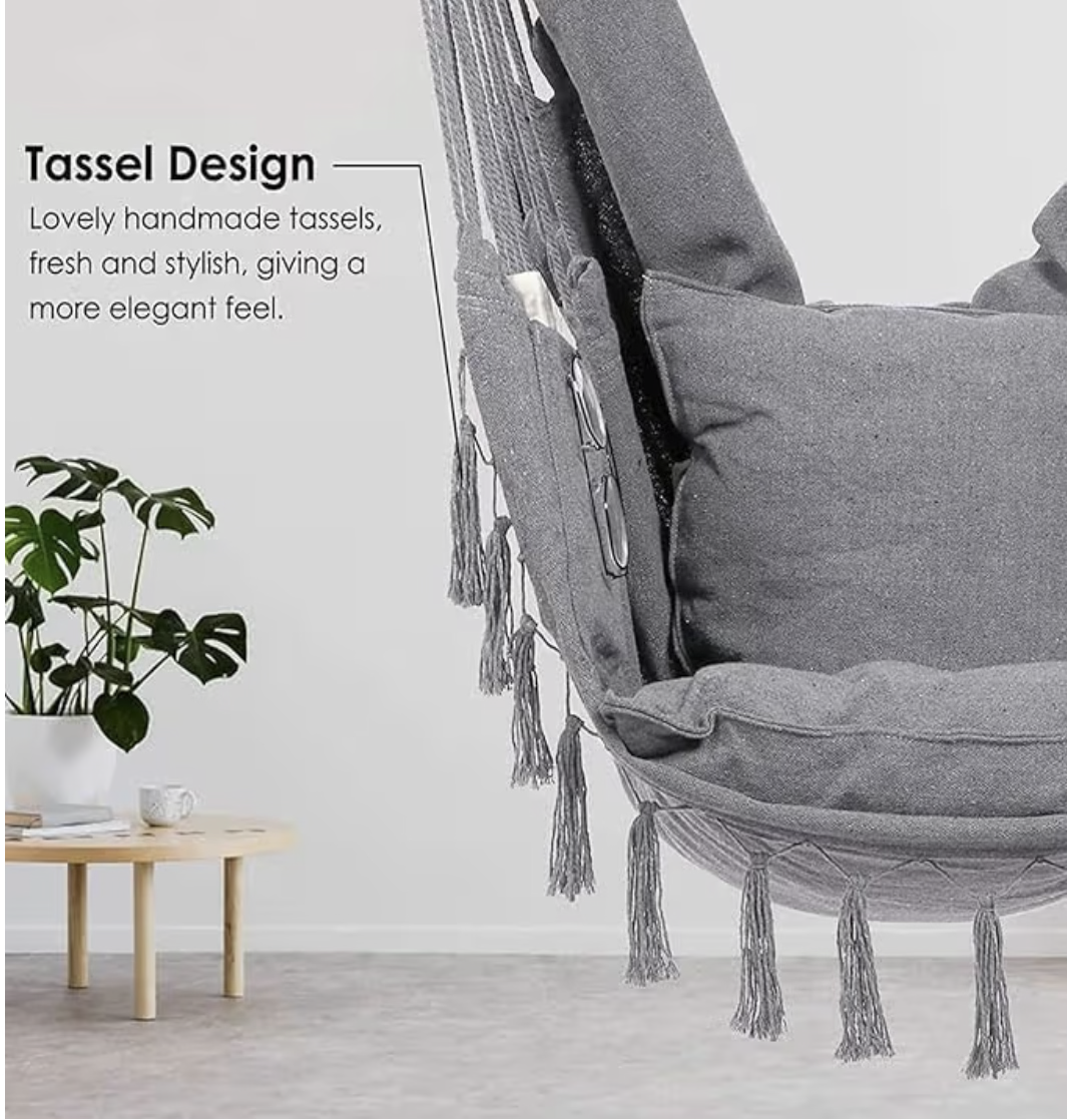 Vital Premium Canvas Hammock Hanging Chair