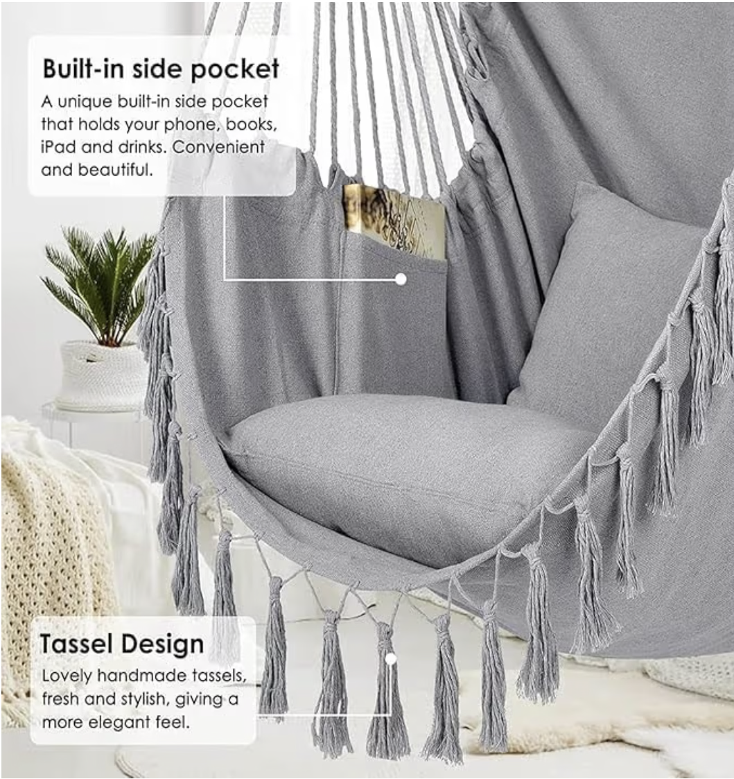 Vital Premium Canvas Hammock Hanging Chair