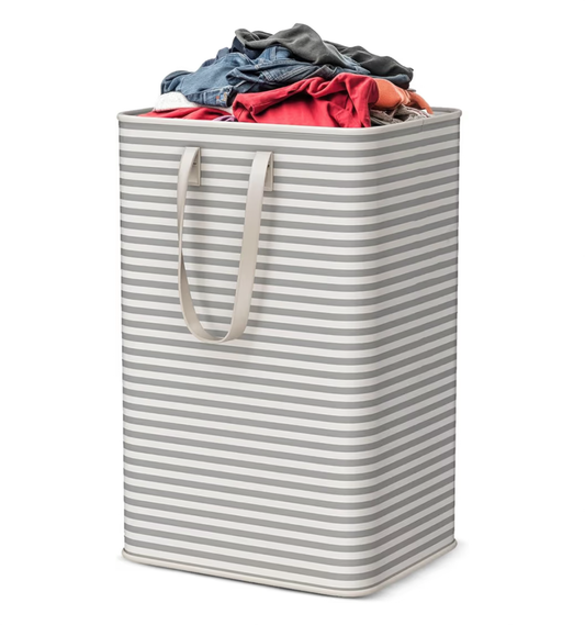 Large Laundry Basket, Waterproof, Freestanding Collapsible Laundry Hamper, Tall Clothes Hamper for Laundary with Easy Carry Handles for Dirty Clothes Toys Organizer