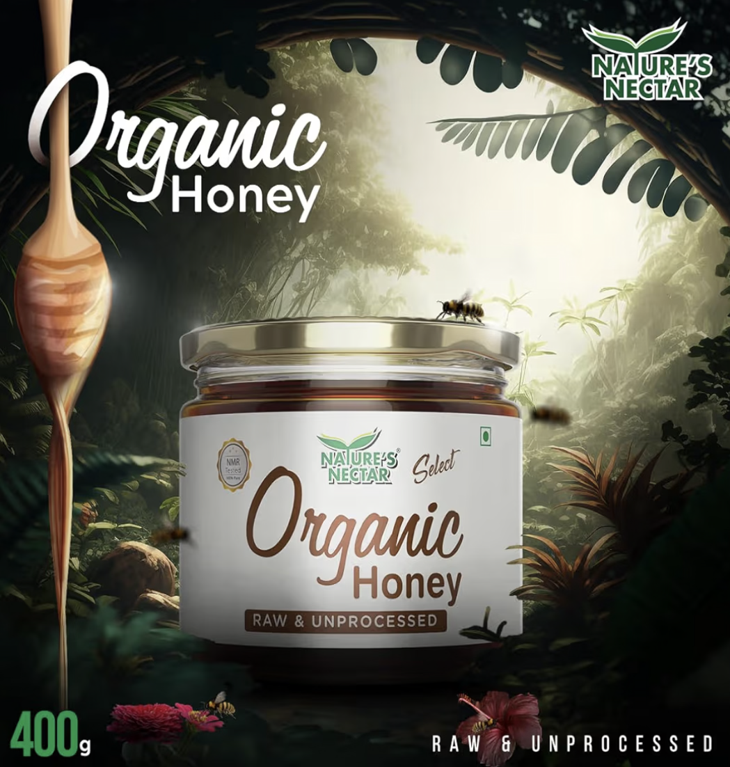 Nature's Nectar Raw Organic Honey