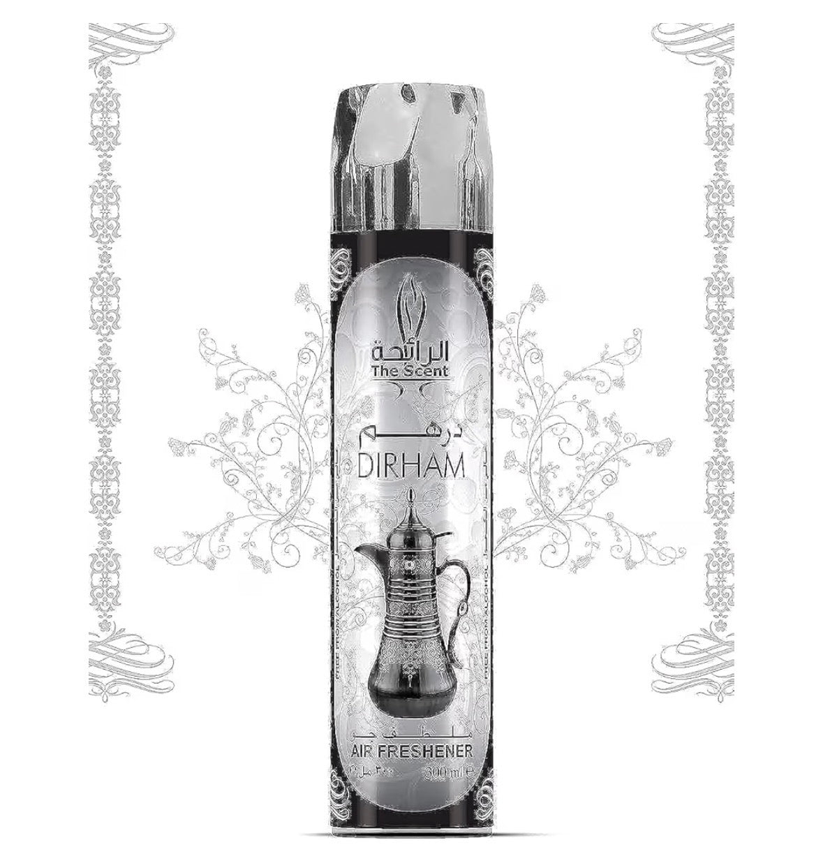The Scent Perfume Air Freshener Spray – Dirham – 300ML – Arabic Air Freshener For Home And Office – FREE From Alcohol, Refreshing Scent