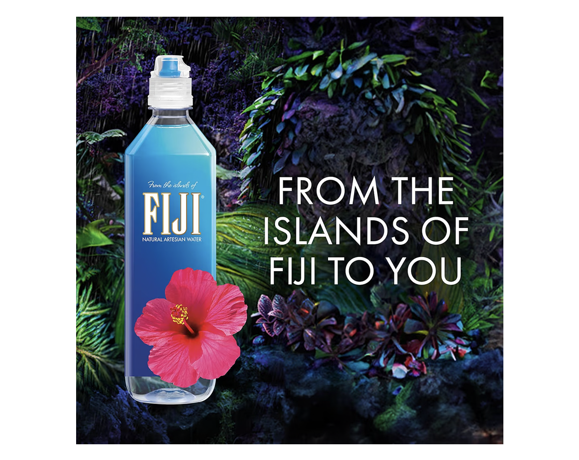 FIJI Water Sport Cap, 700 Ml, Pack Of 12
