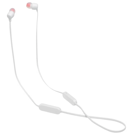 JBL Tune 125BT Wireless In-Ear Headphones, Pure Bass Sound, Lossless 5.0 Bluetooth, 16H Battery, Magnetic Cable, Multi-Point Connection, Voice Assistant, 3-Button Remote with Mic -  JBLT125BTBLK