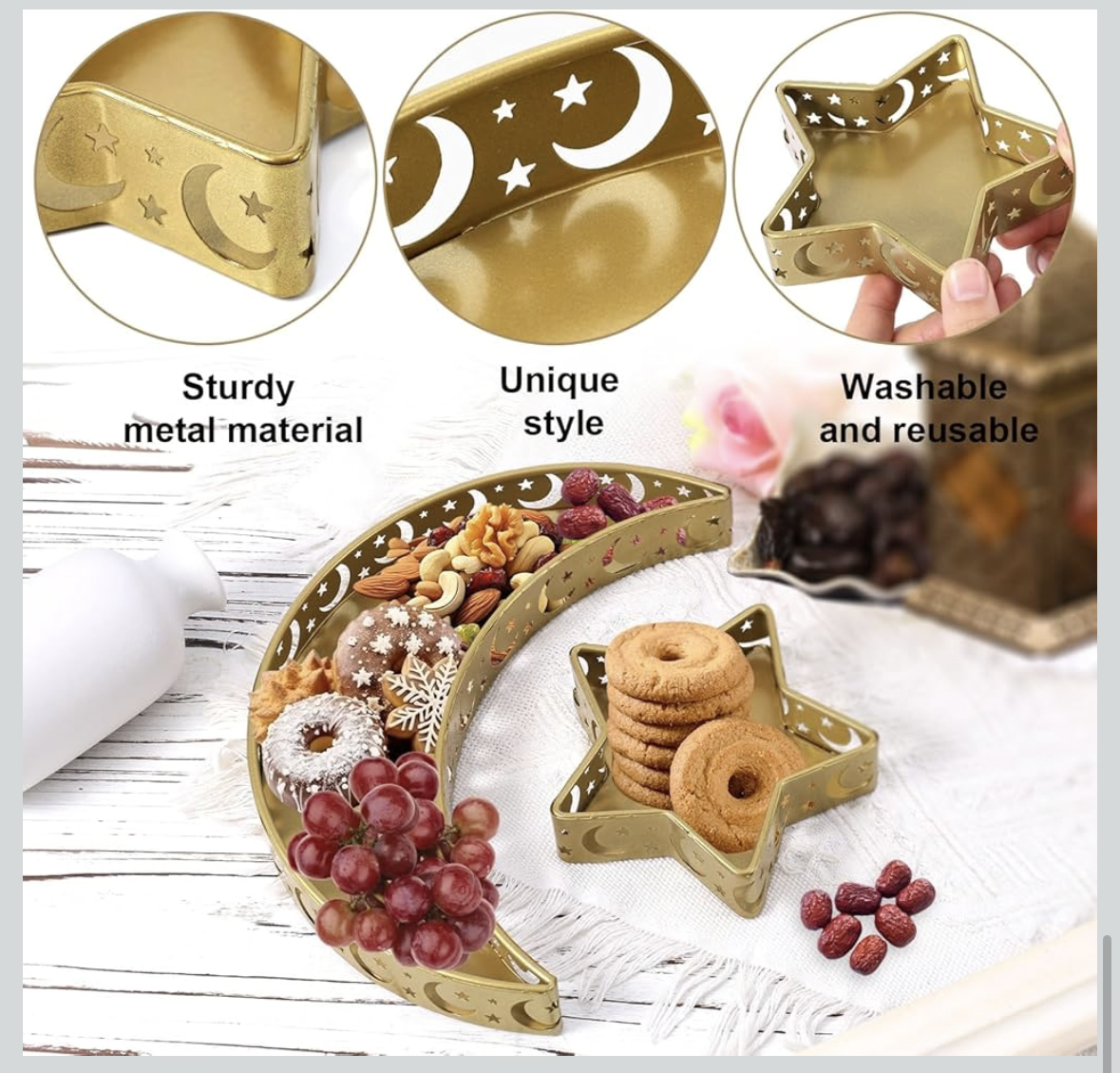 Ramadan Decor Trays