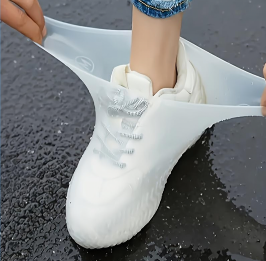 Silicone Shoe Covers - Waterproof and rainproof, reusable and non-slip, durable, stretchy and easy to clean