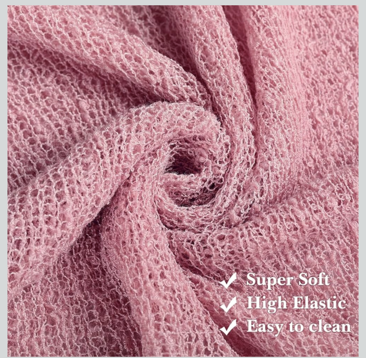 Muslin Swaddle Blankets for Newborn, 2 Pack Baby Blanket Soft & Breathable Receivers for Boys & Girls, 40 * 150cm Infant Bedding Wrap, Adjustable & Hypoallergenic Wearable Blankets