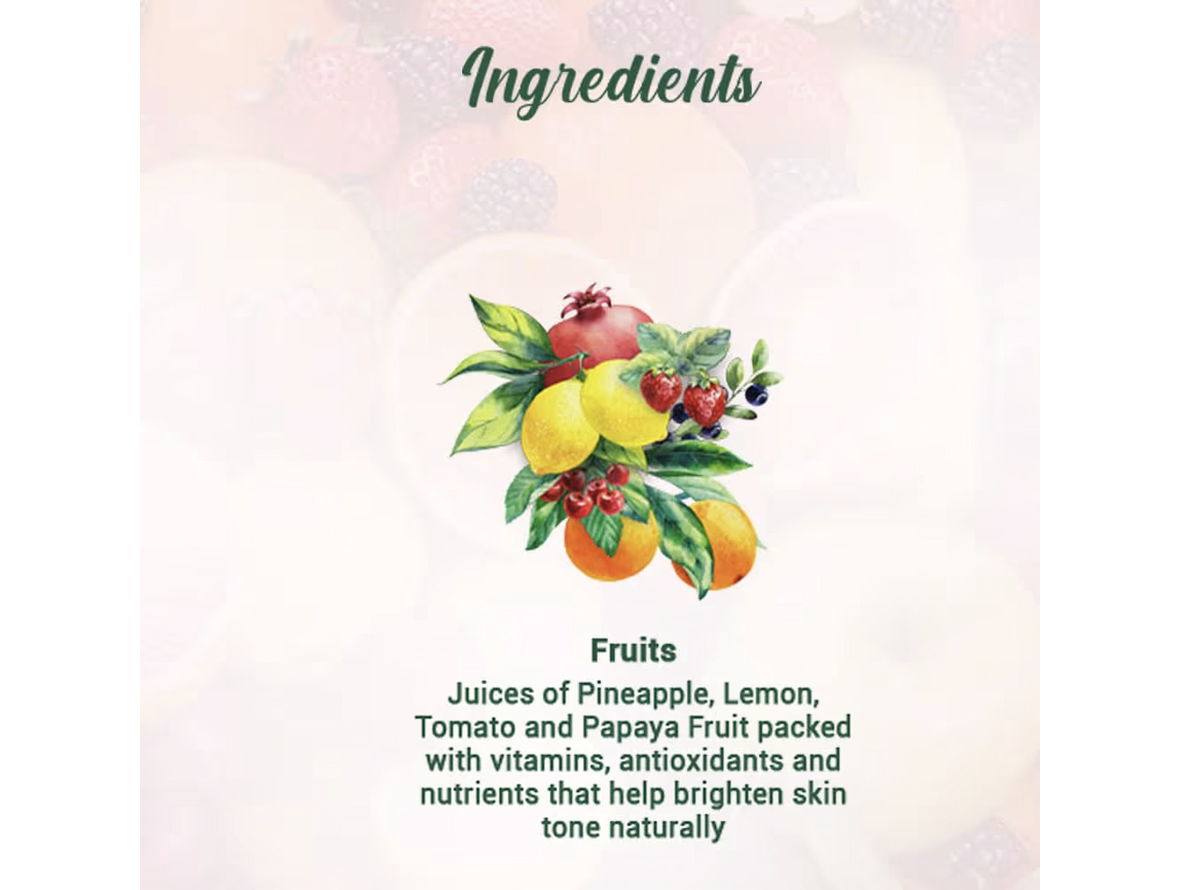 Biotique Bio Fruit Whitening And Depigmentation & Tan Removal Face Pack, 75g