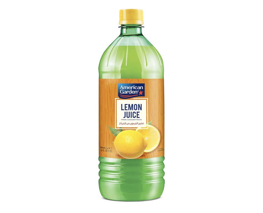 American Garden Lemon Juice From Concentrate, 946 Ml