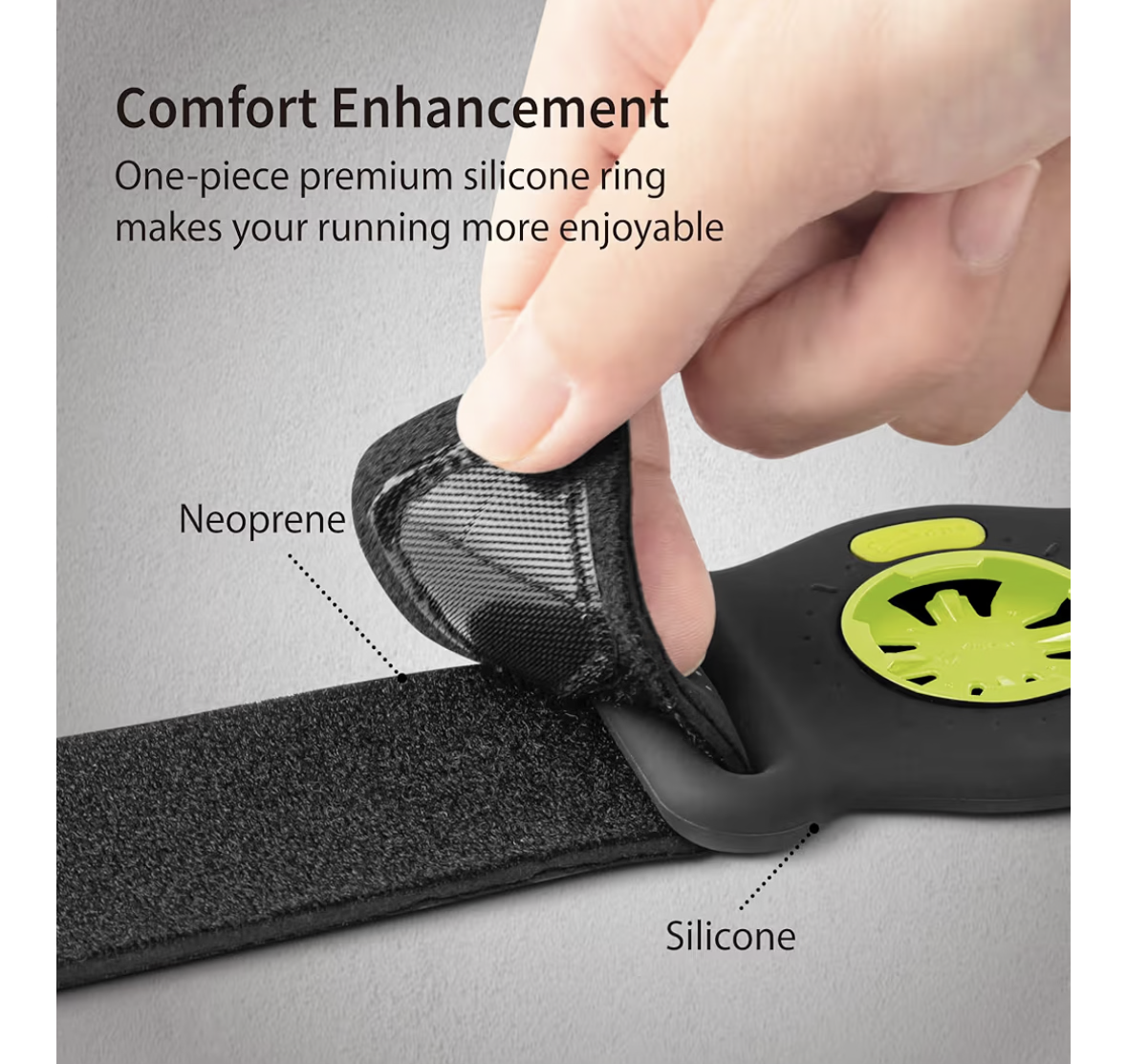 BONE Running Phone Armband Holder, Phone Holder for Jogging, Adjustable Band, Quick Release Sports Armband for iPhone 16 15 14 13 12 Samsung Galaxy, Fits 4.7"-7.2" Phone-Run Tie Connect Kit 2 Magnetic