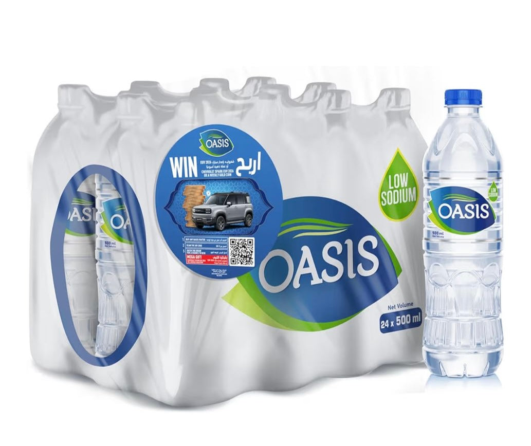 Oasis mineral water 24*500ml