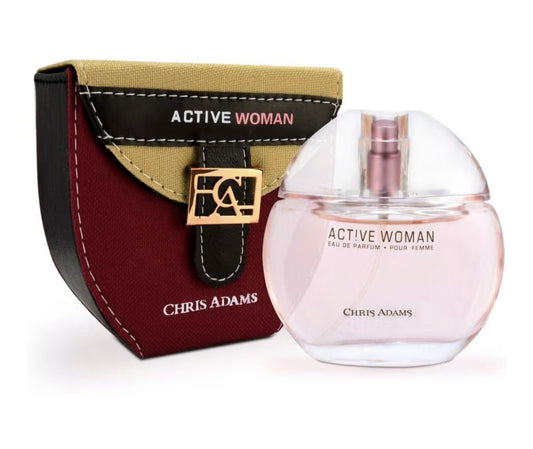 Chris Adams Perfumes Active Woman Pour Femme Eau De Perfume For Women, 80 ml
