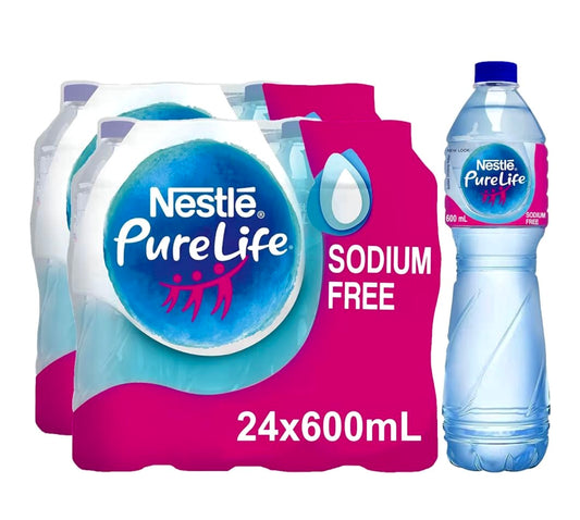 Nestle Purelife Sodium-free Water 24*600ml