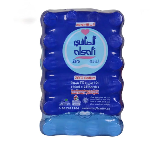 Al Safi Bottled Drinking Water (Zero Sodium) 24 Pcs x 150 ml