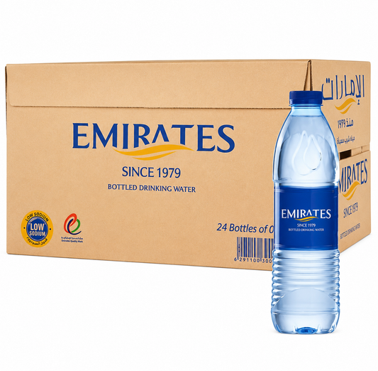 Emirates Bottled Drinking Water, 500ml x 24