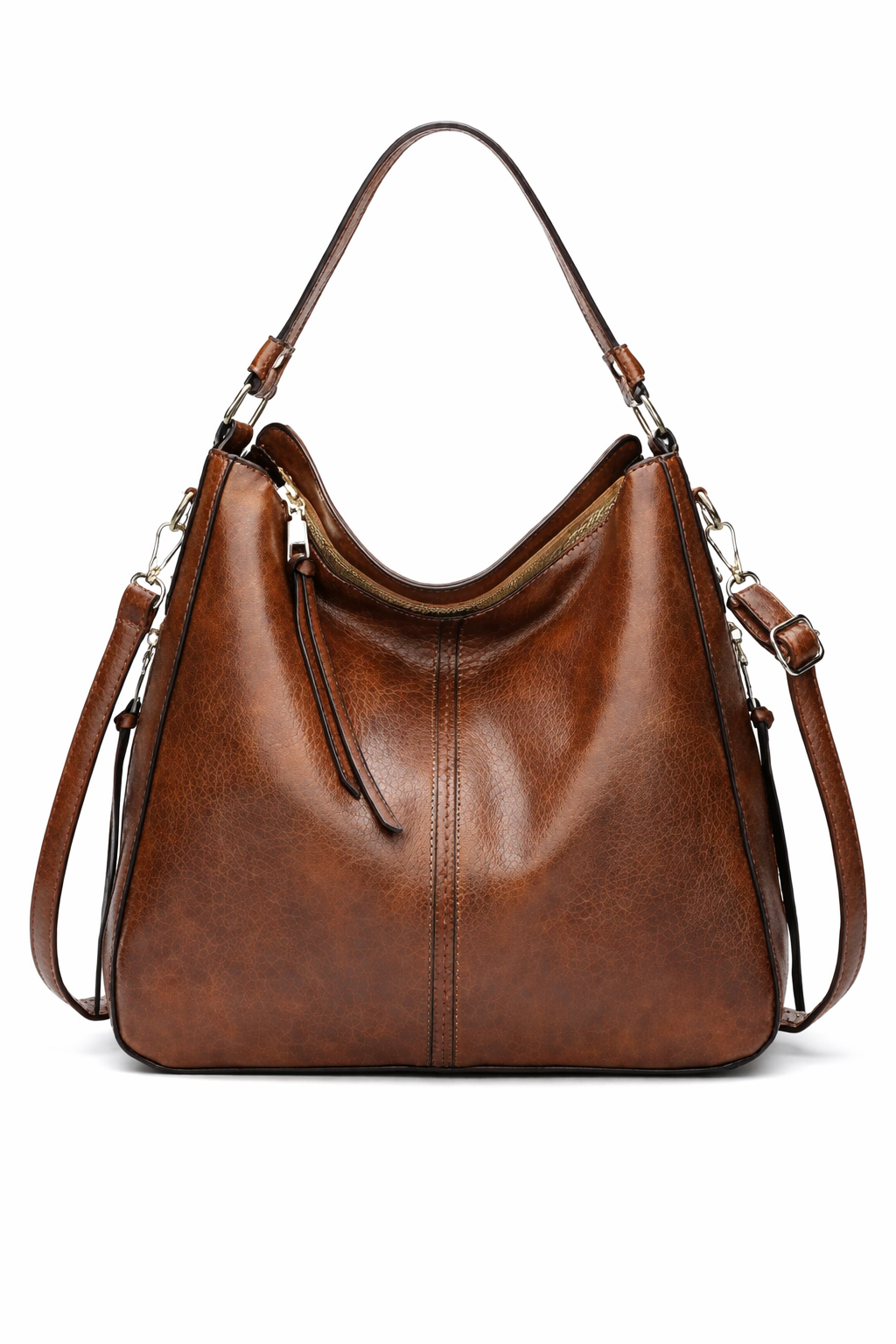 Tjackson Women's Purse Leather Handbag Lady Shoulder Bag Cowhide Tote for Women