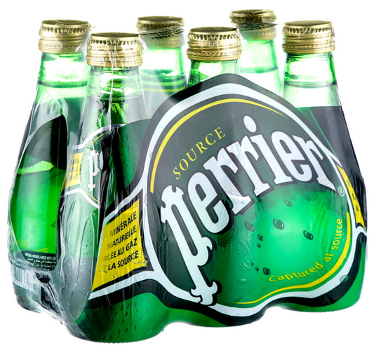 Perrier Water Regular 6 bottlesX200ml