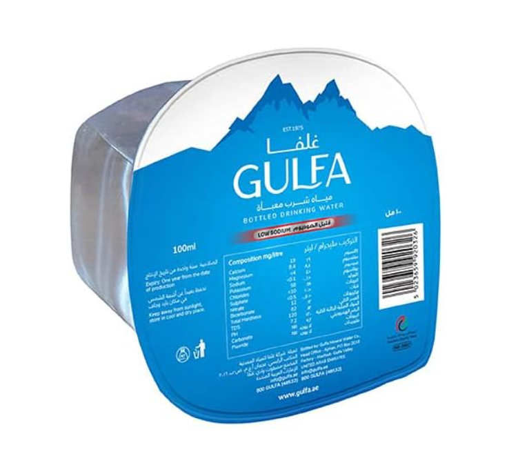 Gulfa Drinking Water 48 cups of 100ml