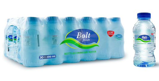 Bolt Fresh 200ml x 30 Bottled Drinking Water