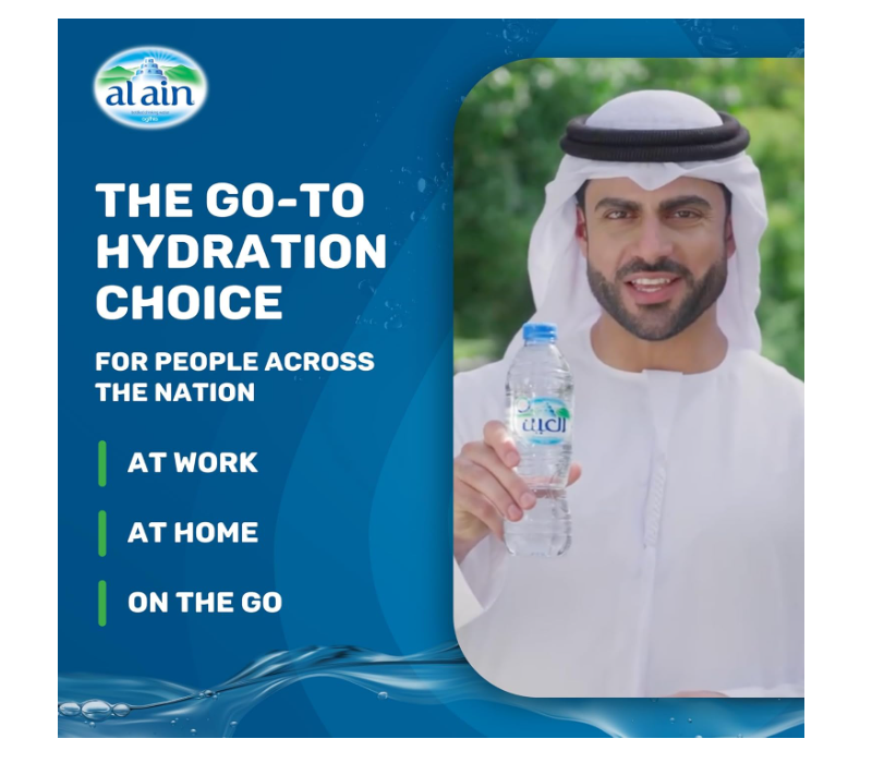 Al Ain Water 100ml Pack of 48, Low Sodium Water, Balanced Mineral Composition Nourishing Al Ain