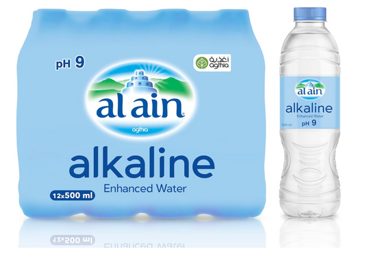 Al Ain Alkaline Water 500ml Pack of 12
