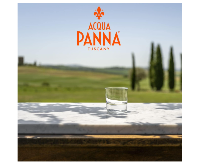 Acqua Panna Still Natural Mineral Water Glass Bottle, 6 x 250 ml