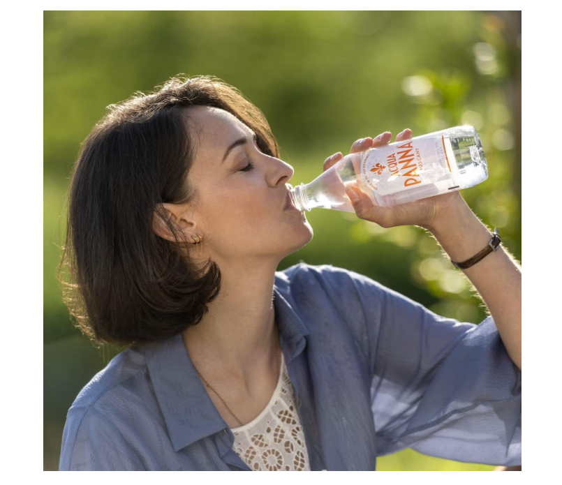 Acqua Panna Still Natural Mineral Water Glass Bottle, 6 x 250 ml