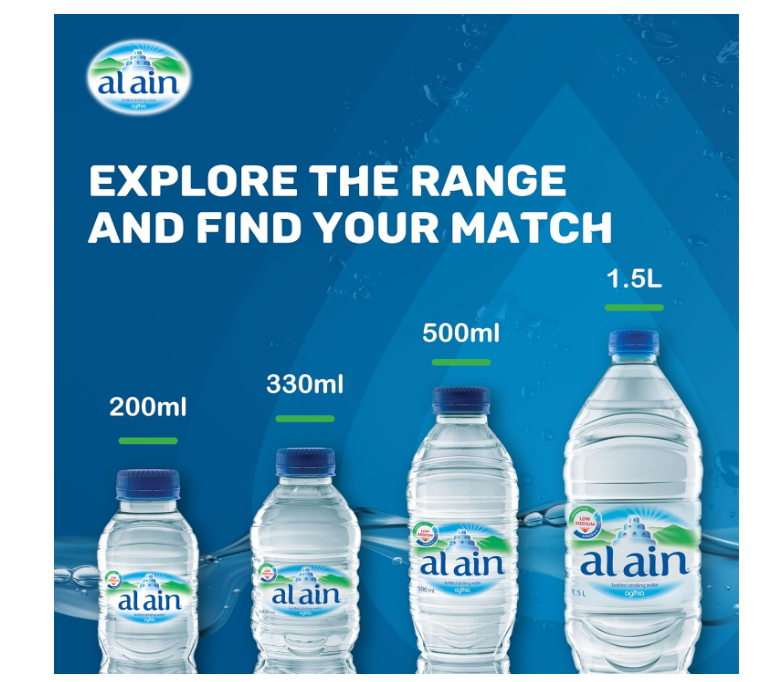 Al Ain Water 250ml, Pack of 24, Low Sodium Water, Balanced Mineral Composition Nourishing Al Ain Water