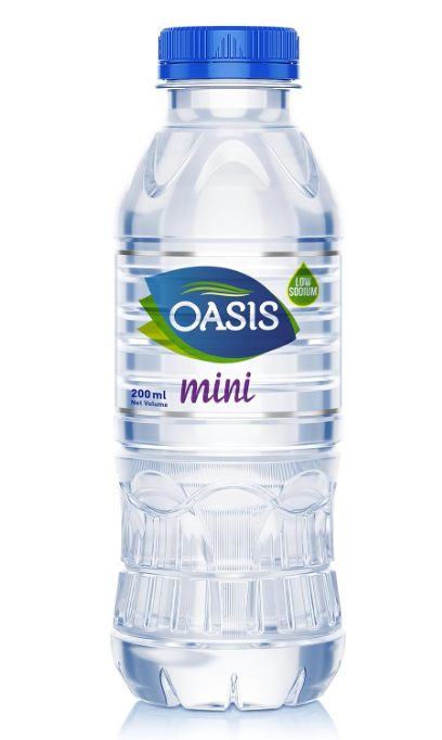 Oasis Still Drinking Water, 24 Bottles x 200 ml
