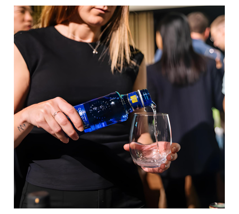 Solan de Cabras Premium Sparkling Mineral Water 330ml x 24 | Refreshing Bubbles | Glass Bottles | Pure & Natural Magnesium | I al for Dining, Celebrations, and Refreshing Drinks