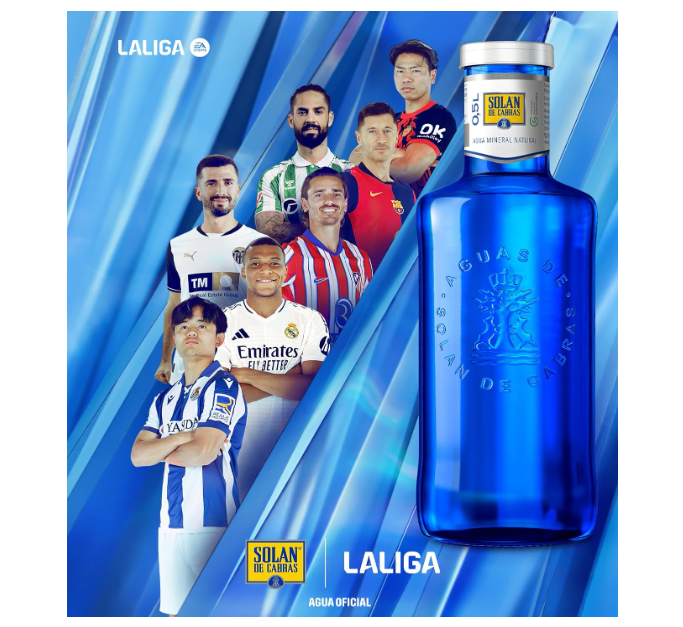 Solán De Cabras Premium Natural Mineral Water 0.75L x 12 | Pure Spring Water from Spain | Rich in Magnesium & Essential Minerals | Glass Bottles | Ideal for Dining, Home & Office