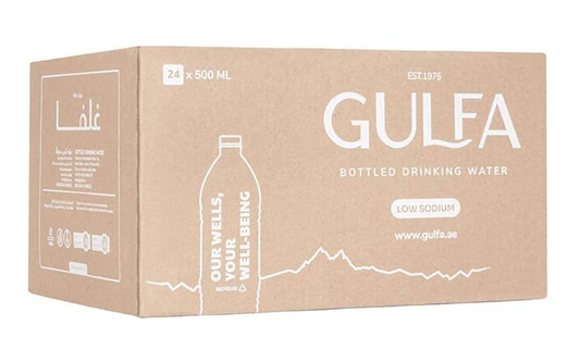 Gulfa Drinking Water, 24 Bottles of 500ml