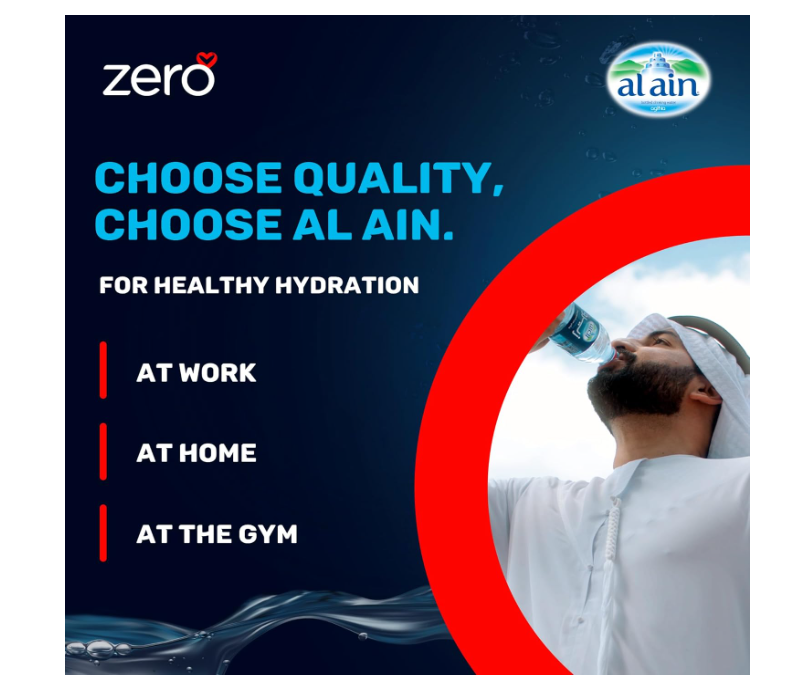 Al Ain Zero, 1.5L Sodium-Free Water, Pack of 12, pH Neutral Bottled Water