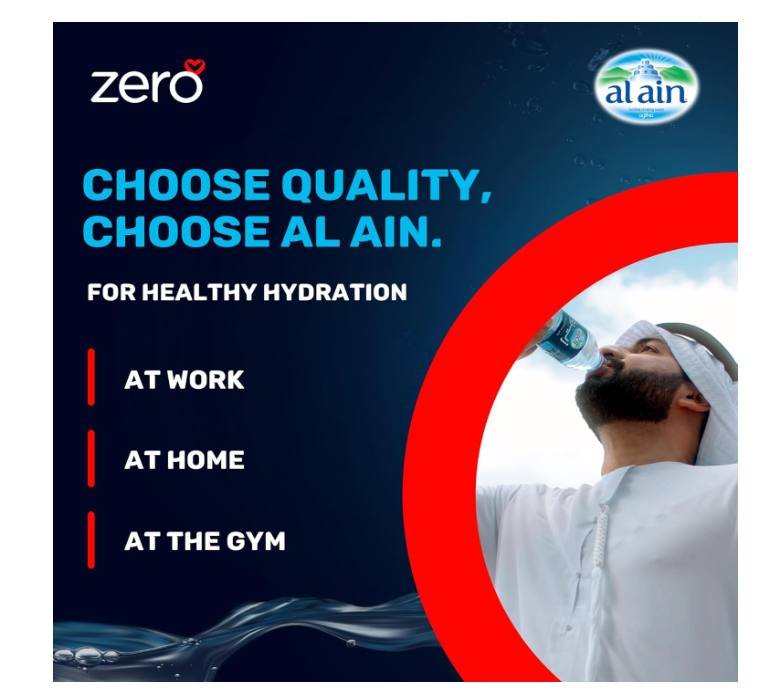 Al Ain Zero, 500ml, Pack of 24, Zero Sodium, Pure Refreshing, pH Neutral Bottled Water