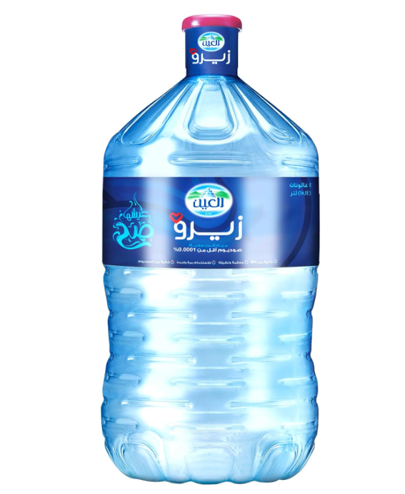 Al Ain Water ALAIN Zero Bottled Drinking 4 Gallon