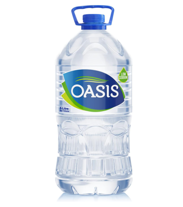 Oasis Low Sodium water 5L, Pack of 4