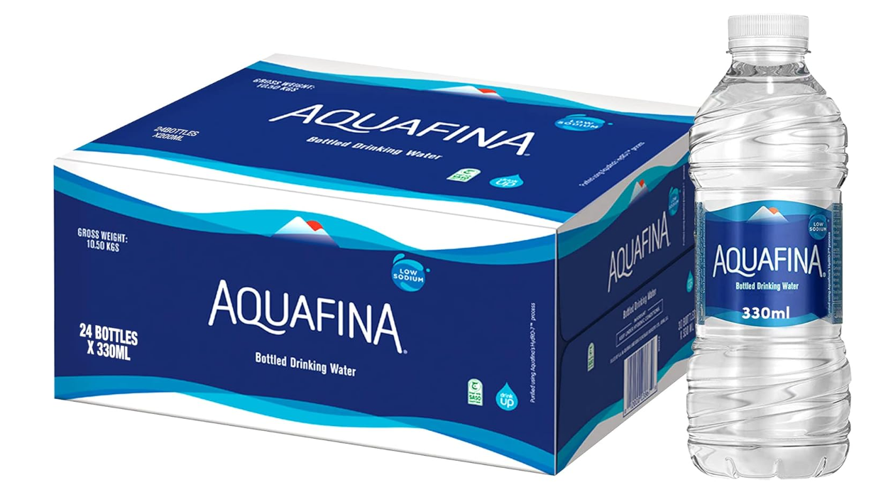 Aquafina Water, Pack Of 24 - 330 ml