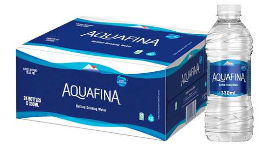 Aquafina Water, Pack Of 24 - 330 ml