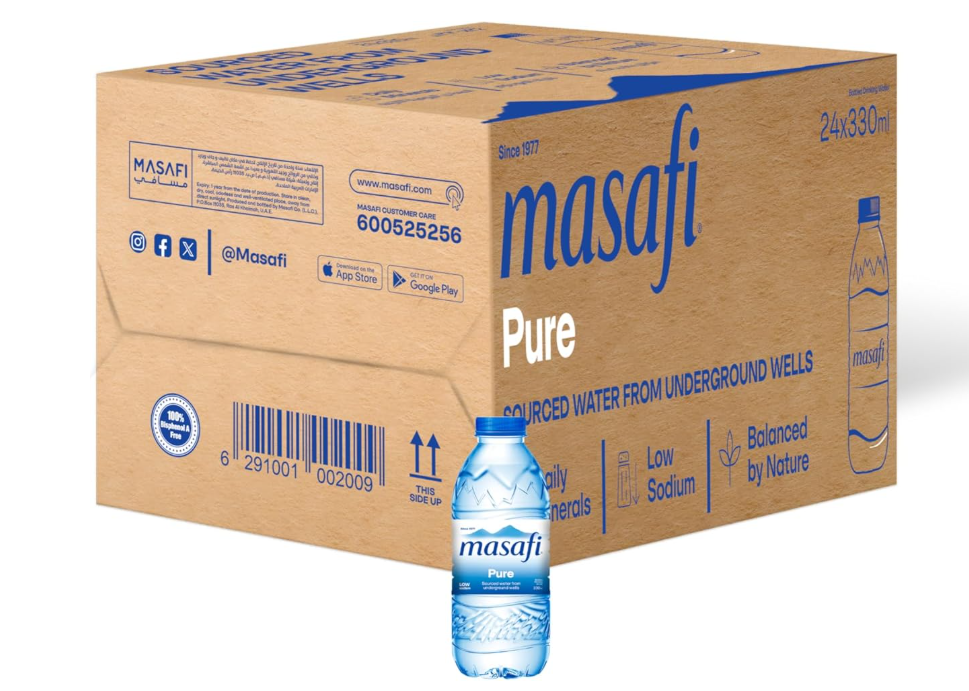 Masafi Pure Water, 24 x 330 ml