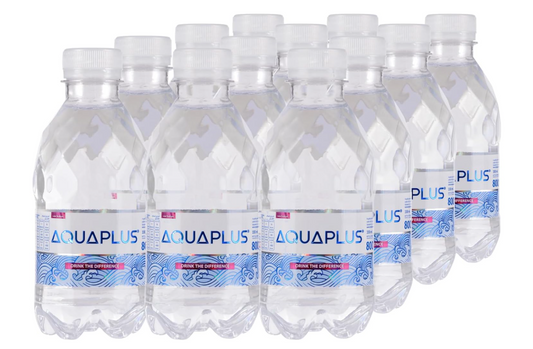 Aquaplus Bottled Drinking Water 330ml Pack of 12