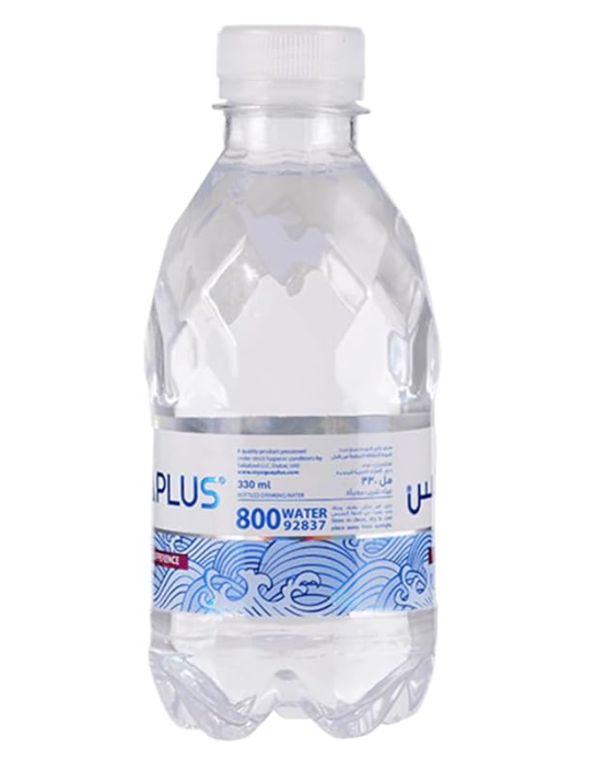 Aquaplus Bottled Drinking Water 330ml Pack of 12
