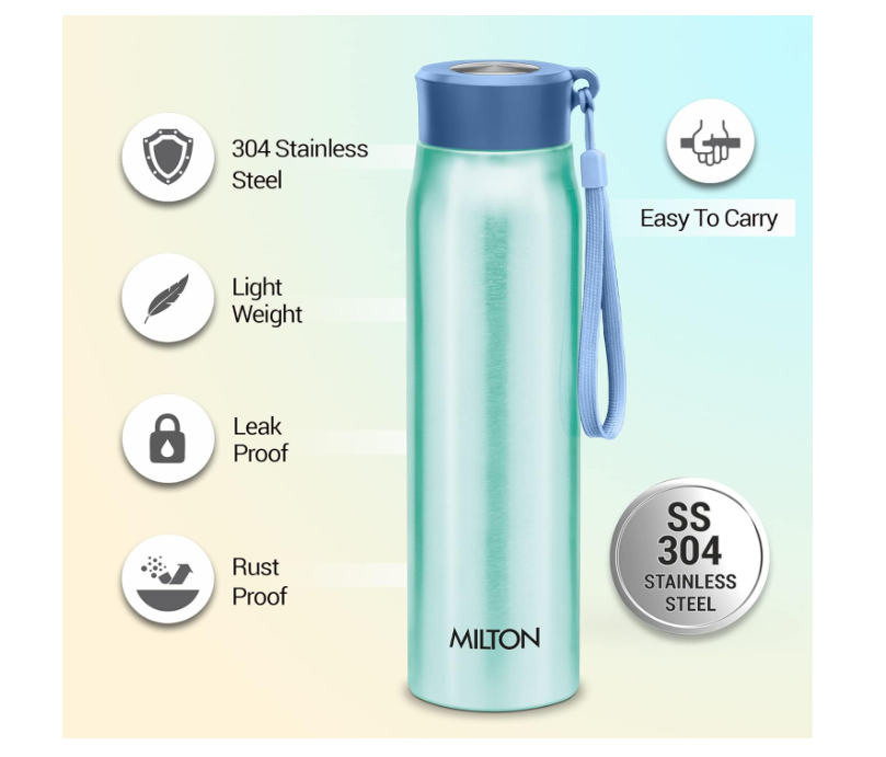 Milton Handy Flask 750, Stainless Steel Bottle, 780ml, Assolrted colors