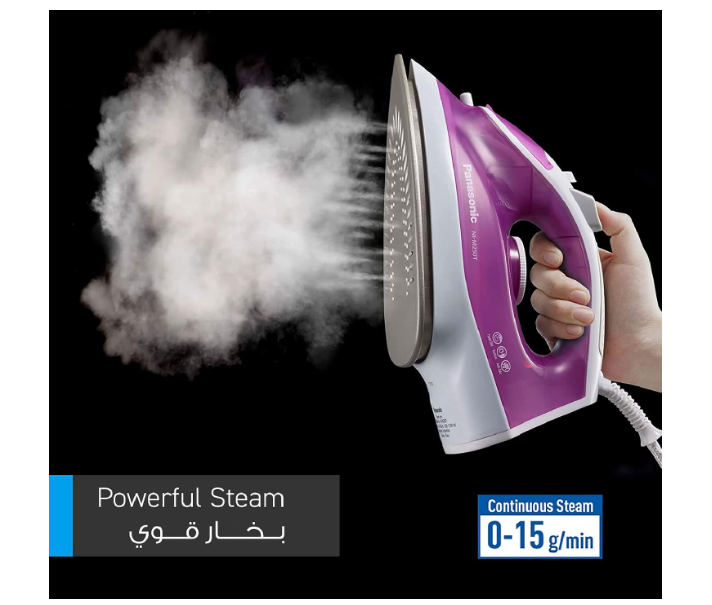 Panasonic - 1550W Steam Iron - Nim250T"Min 1 year manufacturer warranty"